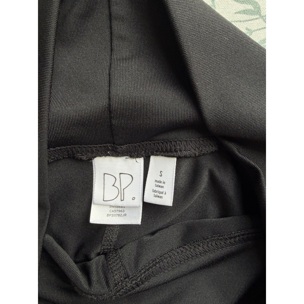 BP. by Nordstrom Black Athletic Leggings Wide Waistband Size Small Yoga - Picture 5 of 9